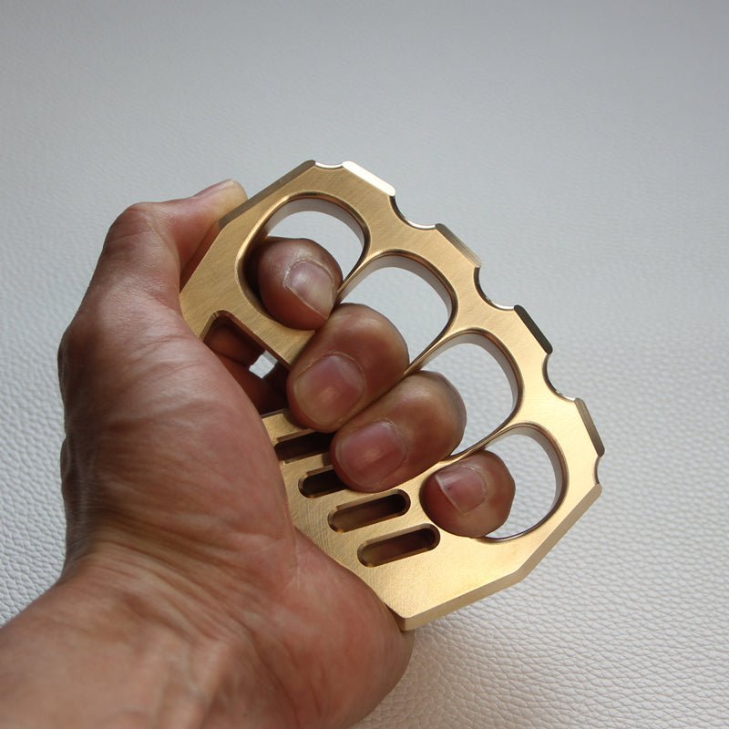 2024 New Peace Maker Real Brass Knuckles - Tacsafeworld EDC Gadgets