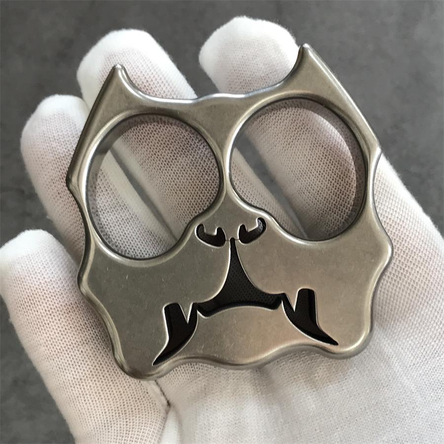 GODEDC Titanio TC21 Testa di cane Due fori Utensile da esterno