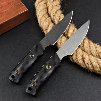 Ferramenta EDC de exterior BM15600 com cabo em nylon reforçado com fibra de vidro e aço D2 com acabamento stonewashed