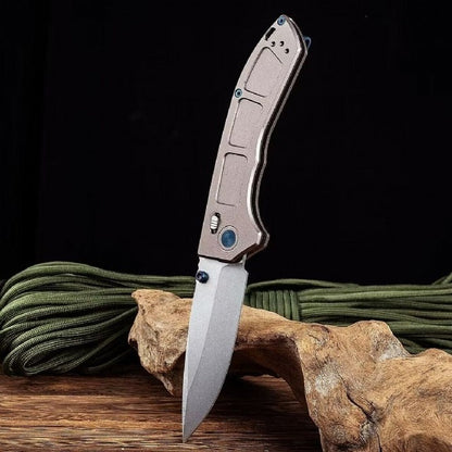 Utensile pieghevole da esterno BM748 con manico in lega di alluminio e acciaio 9CR18