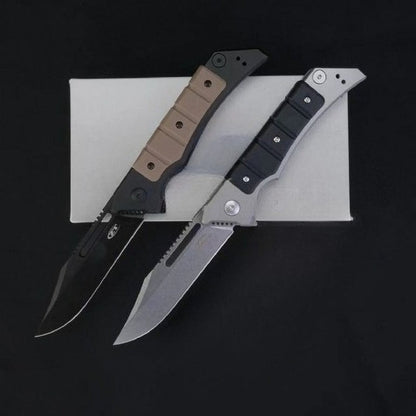 ZT0223 Acero con Mango de Fibra de Vidrio para Herramientas Plegables de Exterior