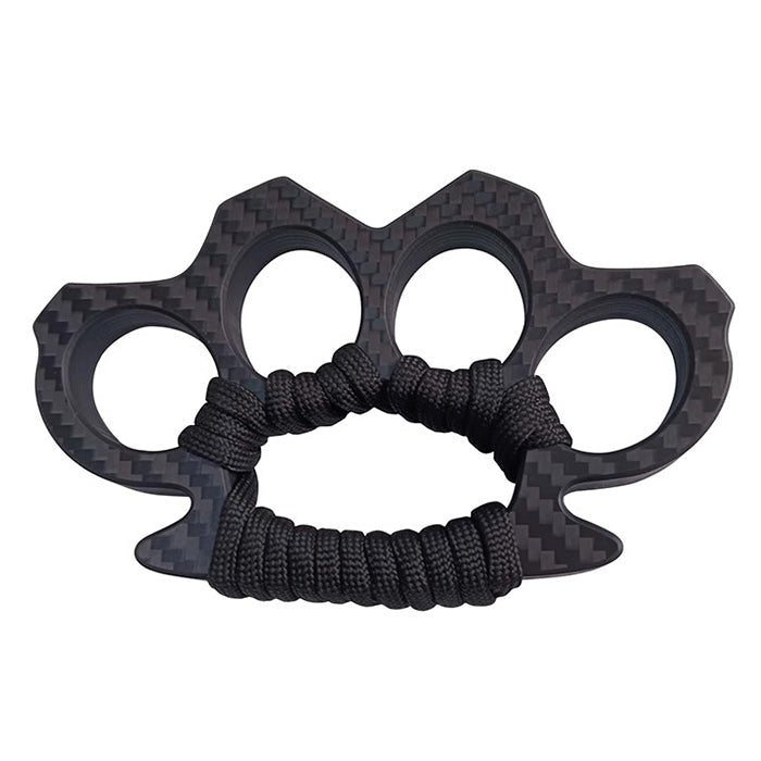 2023 New Carbon Fiber Brass Knuckles - Tacsafeworld EDC Gadgets