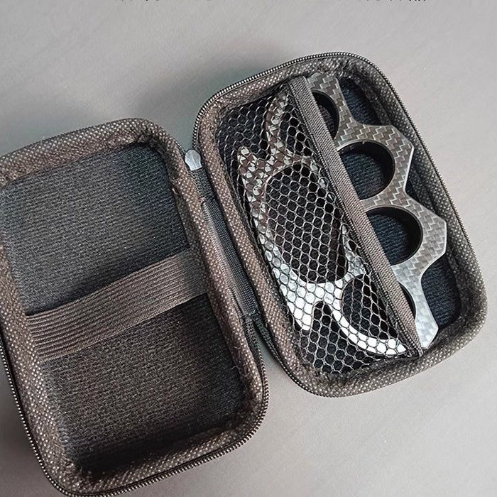 2023 New Carbon Fiber Brass Knuckles - Tacsafeworld EDC Gadgets