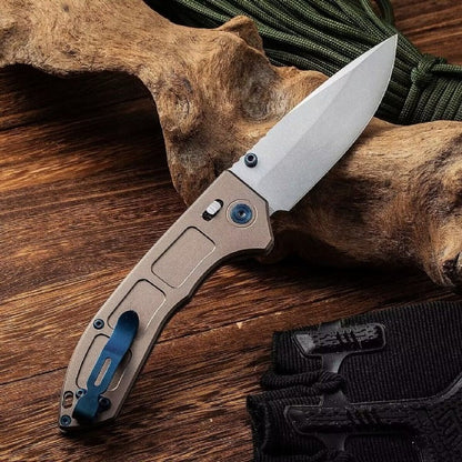 Utensile pieghevole da esterno BM748 con manico in lega di alluminio e acciaio 9CR18