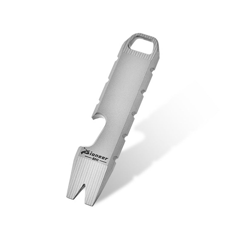 Mini Titanium Bottle Opener EDC Tool Keyaccessoryr Backpack Easy Carry
