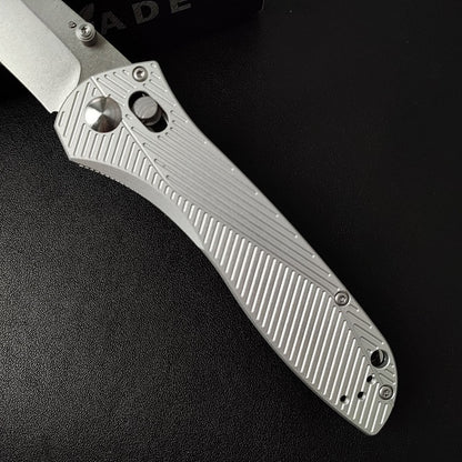 Ferramenta dobrável de exterior BM710 com cabo branco em liga de alumínio e aço 8cr13