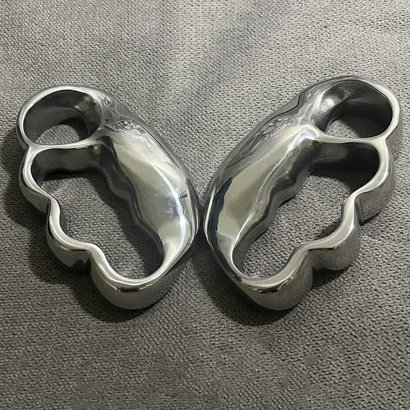 Utensile da esterni creativo e personalizzato per lucidatura con fori irregolari per mano destra e sinistra