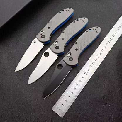 BM550 Nylon Fiberglass Handle D2 Outdoor Folding Tool