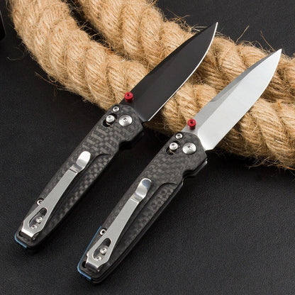 BM485 Kohlefasergriff D2 Outdoor Klappwerkzeug