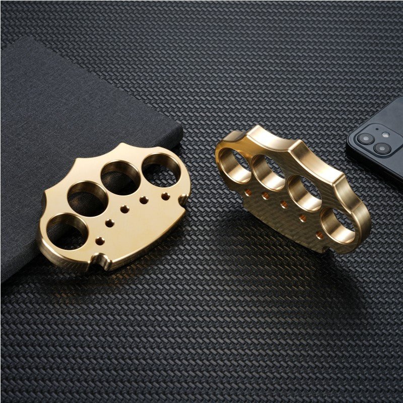 PDK 12 New Full Brass EDC KNUCK - Tacsafeworld EDC Gadgets