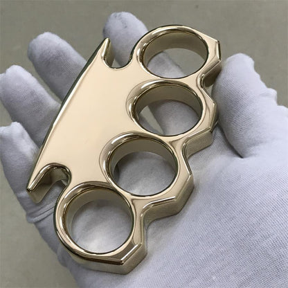 Outil extérieur classique en métal poli miroir avec grand trou