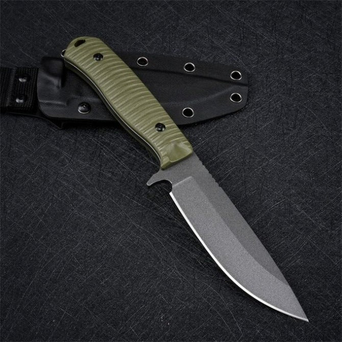 BM539GY Green G10 Handle DC53 Steel Outdoor EDC Tool