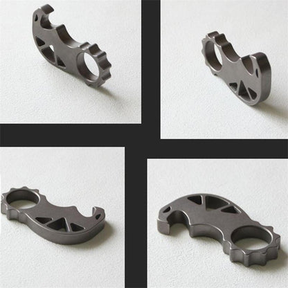 Titanium Monster Bottle Opener Multi-Function Keyaccessoryr EDC Backpack Tool