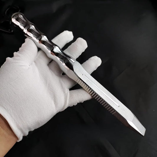 Outdoor Crowbar EDC Tool with Chrome-plated Anti-rust Treatment Surface