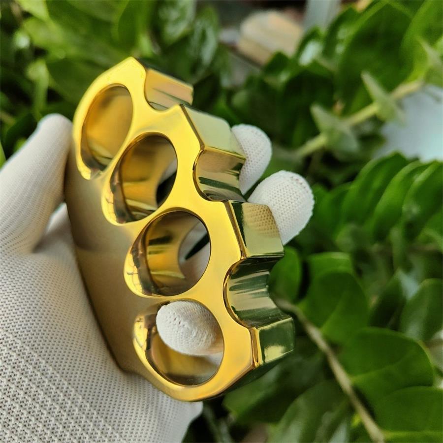 Herramienta de orificio grande para exterior, pulida, chapada en oro anodizado clásico, engrosada