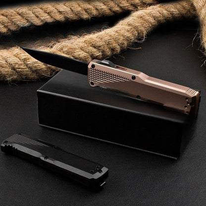 Outil portable d'extérieur en alliage d'aluminium T6 anodisé noir BM4600  