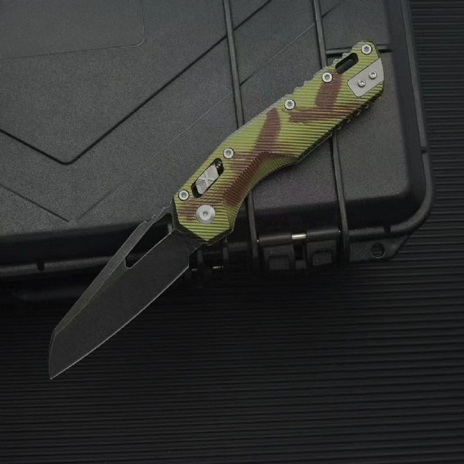 MT Aluminum Alloy M390MK Outdoor Dark Green Folding Tool
