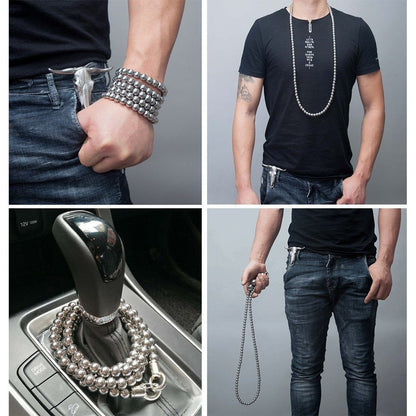 Mahakala Self Defense Beads Mala Bracelet - Tacsafeworld EDC Gadgets