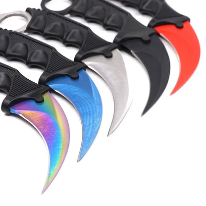 Ferramenta portátil para exterior colorida com um orifício
