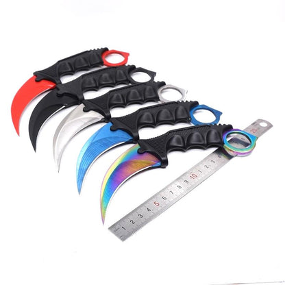 Ferramenta portátil para exterior colorida com um orifício
