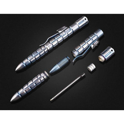 Samurai Armor Tactical Pen Flashlight - Tacsafeworld EDC Gadgets