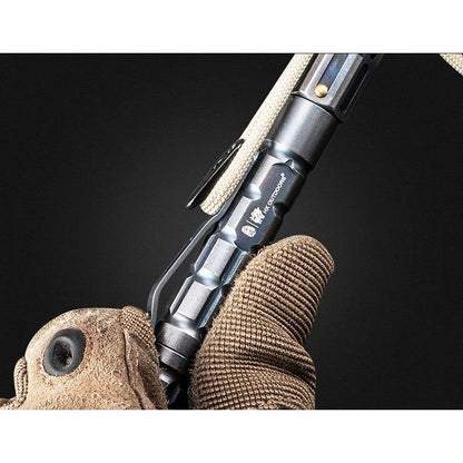 Samurai Armor Tactical Pen Flashlight - Tacsafeworld EDC Gadgets