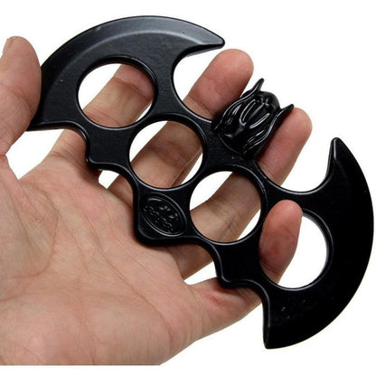 Anello EDC da collezione in metallo a tema Batman nero