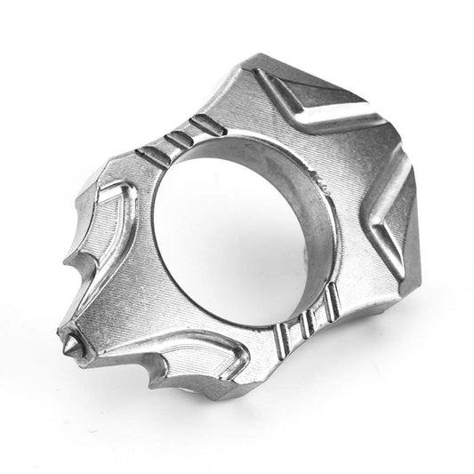 Stainless Steel Self Defense Ring - Tacsafeworld EDC Gadgets