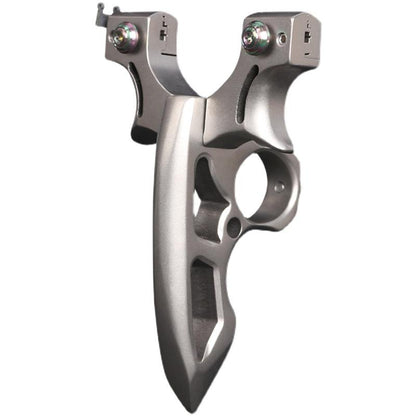 Spiked Brass Knuckles Ring Slingshot 404C Edelstahl 3 in 1