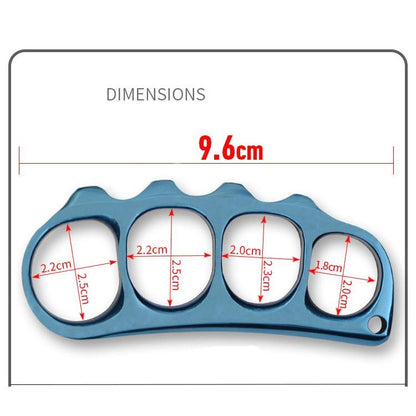 Real 304 Stainless Steel Knuckle Dusters Self Defense - Tacsafeworld EDC Gadgets