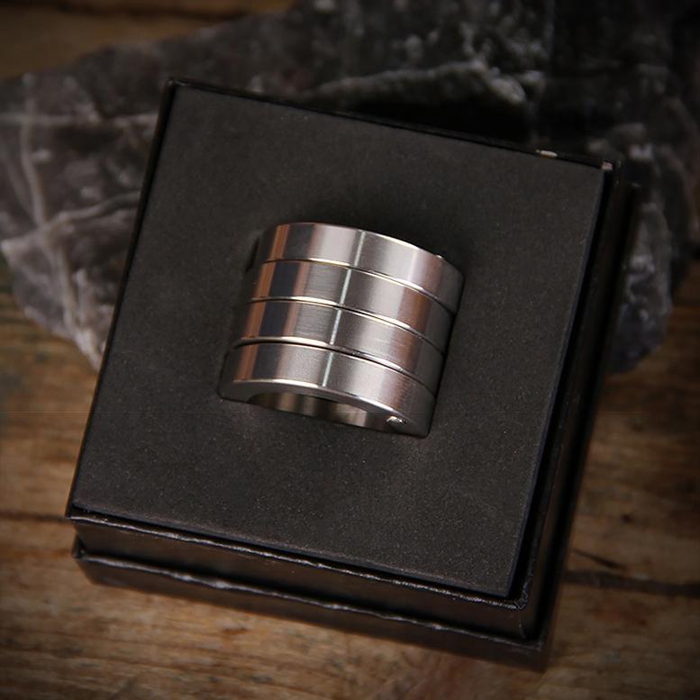 Nudillos de latón plegables de acero inoxidable 440C