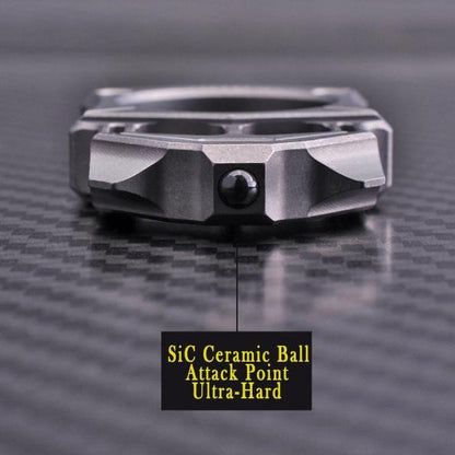 Titanium Alloy Brass Knuckles Self Defense - Tacsafeworld EDC Gadgets