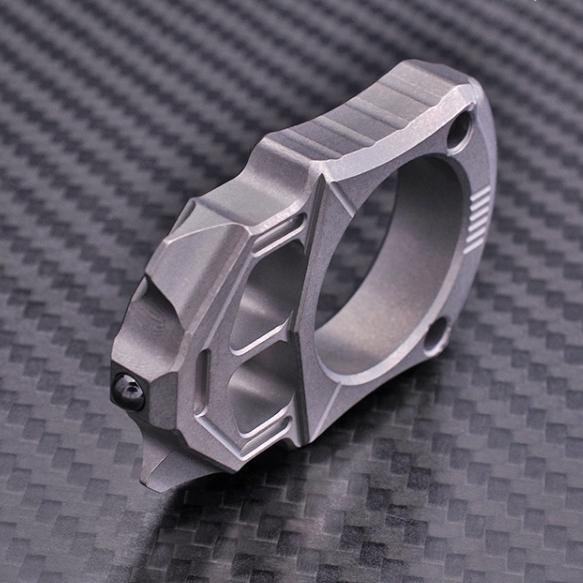 Titanium Alloy Brass Knuckles Self Defense - Tacsafeworld EDC Gadgets