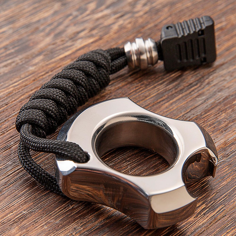 TC21 Titanium Self Defense Ring Bottle Opener - Tacsafeworld EDC Gadgets
