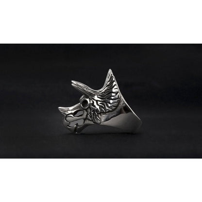 Triceratops Full Stainless Steel Spiked Self Defense Ring - Tacsafeworld EDC Gadgets