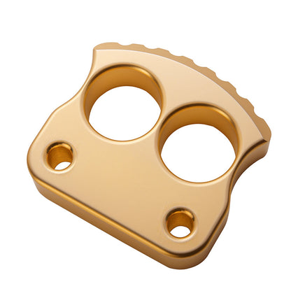 Noccoliere in ottone a 2 dita Afrankart DFK - Gadget EDC Tacsafeworld